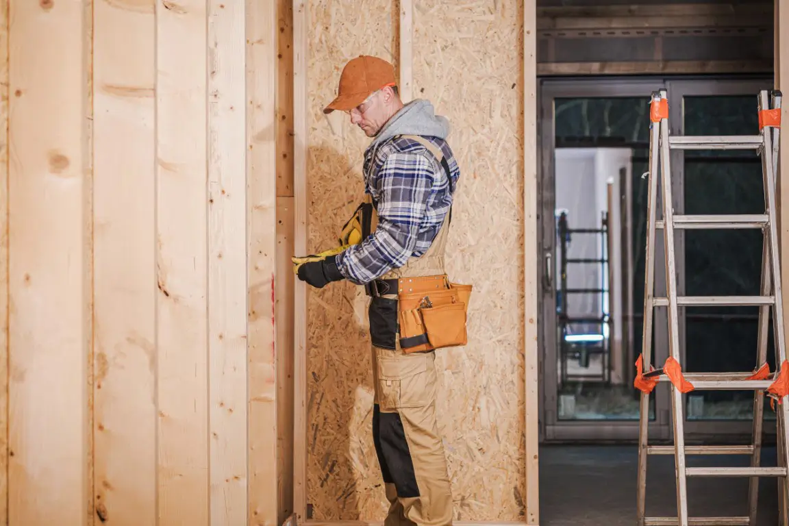 General Contractor at Construction Site.